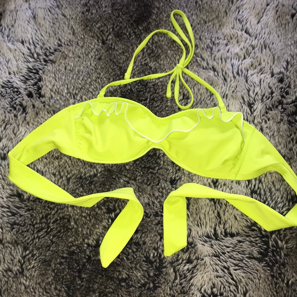 Aerie neon green bandeau top